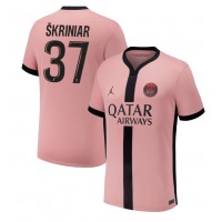 Camiseta Paris Saint-Germain Milan Skriniar #37 Tercera Equipación Replica 2024-25 mangas cortas